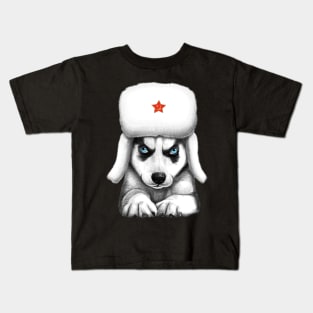 Siberian husky Kids T-Shirt